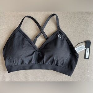NWT Oner Active Enhancelift Seamless Strappy Sports Bra Size XL in color Coal